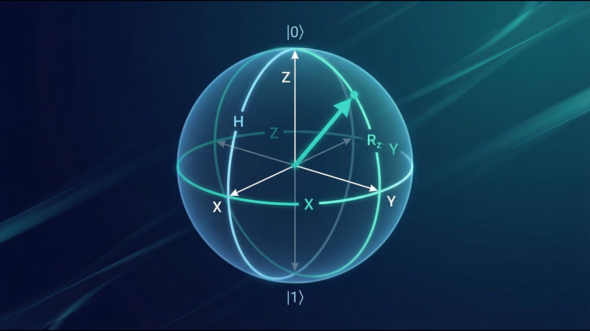 量子コンピュータ入門 #3：ブロッホ球と量子ゲートのユニタリ性